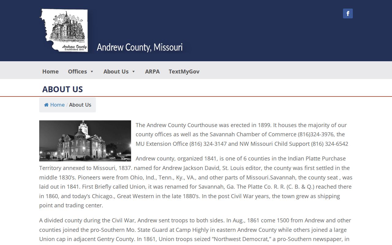 Rosendale court docket Andrew County local place context
